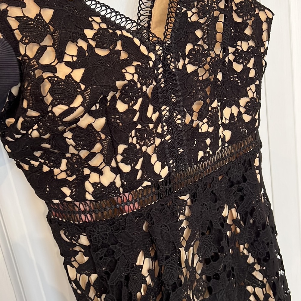 Alya black Lace Dress NWT - Picture 4 of 10